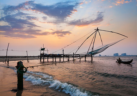 Boating and swimming activities at Island Resorts Kochi