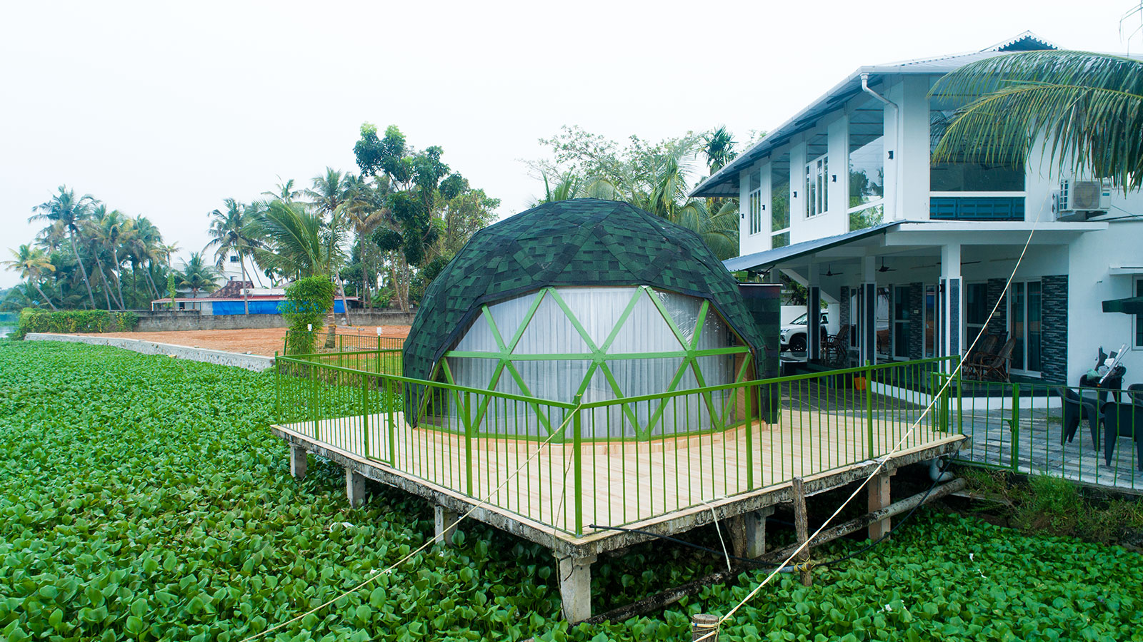 Lake view resort in Kochi